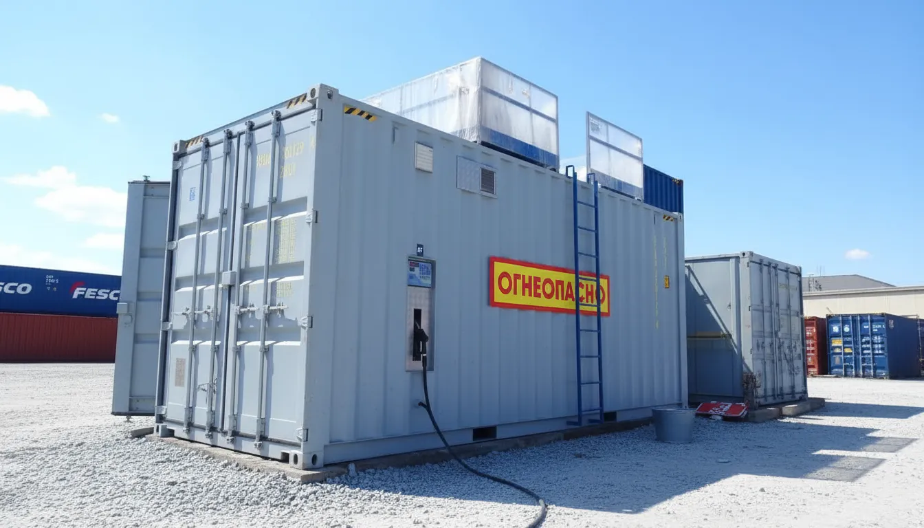 Как мобильная АЗС помогает экономить время логистических компаний