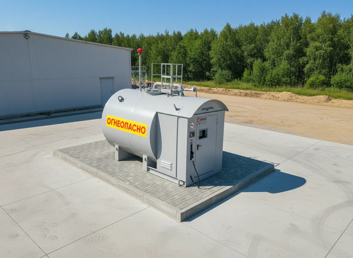 Срок службы и правила консервации контейнерных АЗС